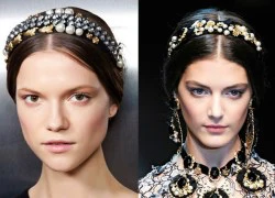 Tự làm băng cài tóc hoa Dolce-Gabbana tuyệt đẹp