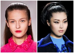 Tự make-up theo xu hướng mới trên sàn catwalk