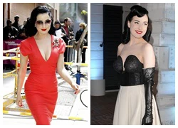 Váy áo cổ điển quyến rũ của Dita Von Teese