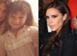 Victoria Beckham tung ảnh độc thời thơ ấu mũm mĩm