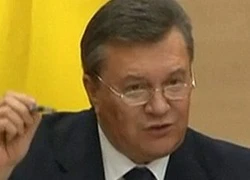 Yanukovych lần đầu xuất hiện sau khi bị phế truất