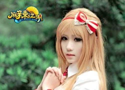 2 mỹ nữ xinh xắn trong cosplay Ma Lạt Giang Hồ