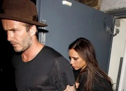 Beckham và vợ mừng sinh nhật thâu đêm tại London