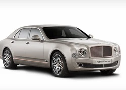 Bentley Mulsanne Hybrid: Siêu sang và siêu xanh