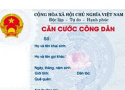 Bộ CA công bố hình dáng, quy cách thẻ căn cước công dân