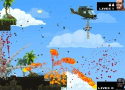 Broforce - game hội tụ anh hùng màn ảnh thập niên 80