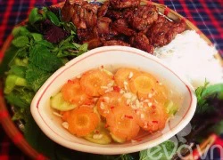 [Chế biến] - Bún chả thịt nướng