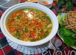 [Chế biến] - Canh riêu cua đồng