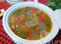 [Chế biến] - Canh riêu hến