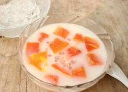 [Chế biến] - Chè đu đủ cốt dừa