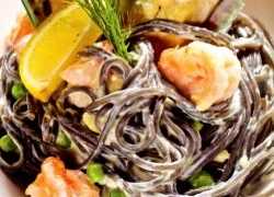 [Chế biến] &#8211; Pasta đen hải sản