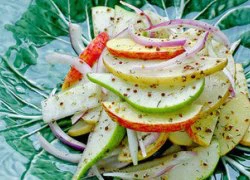 [Chế biến] - Salad lê táo