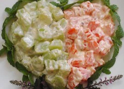 [Chế biến] - Salad su su