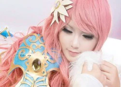 Cosplay Aion hồng nhạt cực quyến rũ