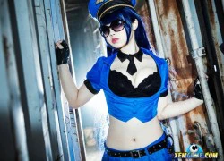 Cosplay Caitlyn cực ngon và xanh