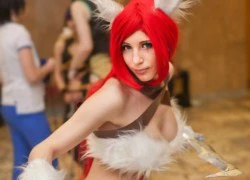 Cosplay Katarina "mèo con" đáng yêu trong Liên Minh Huyền Thoại