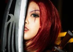 Cosplay Katarina xinh ngất trong Liên Minh Huyền Thoại