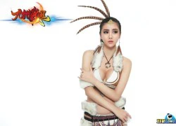 Cosplay khoe ngực &#8220;khủng&#8221; của Cửu Châu Chiến Hồn