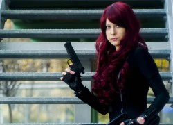 Cosplay nàng Black Widow quyến rũ