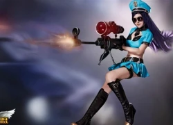 Cosplay nữ xạ thủ Caitlyn xinh đẹp trong Liên Minh Huyền Thoại