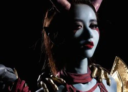 Cosplay Queen of Pain siêu nóng bỏng trong Dota 2