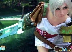 Cosplay Riven cực đáng iu trong Liên Minh Huyền Thoại