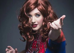 Cosplay Spider Girl cực nóng bỏng