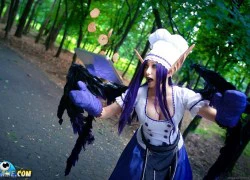 Cosplay Thiên thần sa ngã Mogarna trong Liên Minh Huyền Thoại