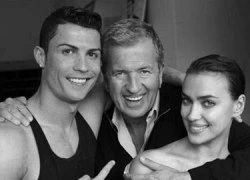 CR7 và Irina Shayk tình tứ trên trang bìa Vogue