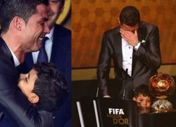 Cris Ronaldo xấu hổ vì hay khóc nhè