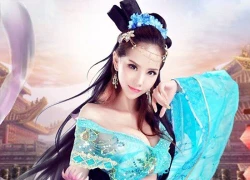 Diệp Tử Huyên khoe ngực &#8220;khủng&#8221; tạo hình cosplay