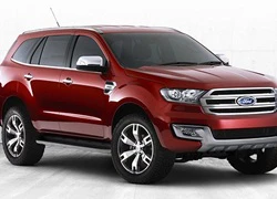 Ford Everest mới có thiết kế đẹp và mạnh mẽ hơn