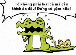 Fun pic: Cá sấu không phải là cá