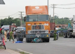 Hai cháu nhỏ thương vong vì xe đầu kéo