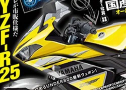 Hé lộ thêm ảnh Yamaha YZF-R25 bản sản xuất