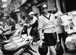 Hoàng Thùy diện street style thanh lịch dạo phố cổ Hà Nội