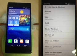 Huawei Ascend P7 lộ hình ảnh giao diện&#8230; tiếng Việt