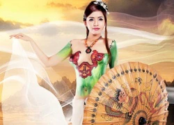 Hút mắt với cosplay bodypainting Thủy Hử Chi Mộng