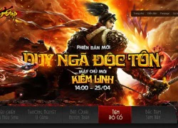 Kiếm Điệp gia tăng thử thách cho game thủ