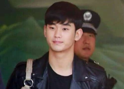 Kim Soo Hyun gặp fan cuồng bám riết trên máy bay