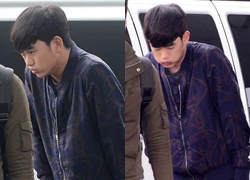 Kim Soo Hyun mếu máo đáng yêu vì lạnh ở sân bay