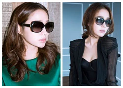 Lee Min Jung sành điệu với kính mắt Chloé