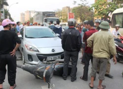 "Ma men" gây tai nạn rồi quậy tưng bừng trên phố