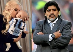 Maradona đòi nhà bồ cũ