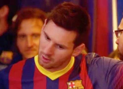 Messi nôn ọe trong đường hầm