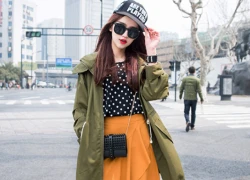 Mix đồ street style chất như tín đồ thời trang Hong Kong