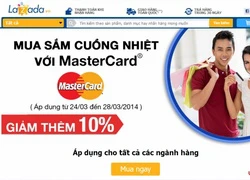 Mua sắm trực tuyến an toàn tại Lazada với thẻ thanh toán quốc tế