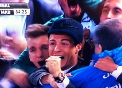 Muôn vẻ tâm trạng Ronaldo trong trận Chung kết Cúp Nhà Vua