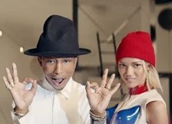 Mỹ nhân bủa vây Pharrell Williams trong MV mới