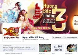 Ngạo Kiếm Vô Song khẳng định sức hút ở phân khúc MMORPG 2D